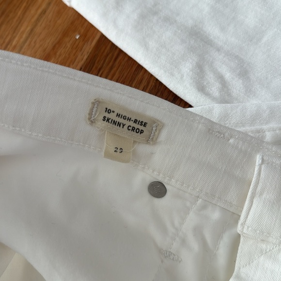 Madewell 10” High-Rise Skinny Crop: Front Button Edition - Picture 5 of 14